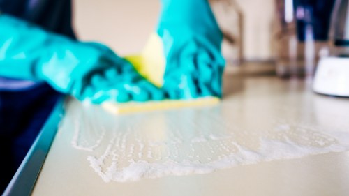 Maintenance tools used for routine carpet cleaning